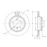 TOMEX Brakes Bremsscheibe